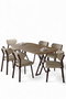 Hanah Home Axton - Pino Atlántico, Capuchino